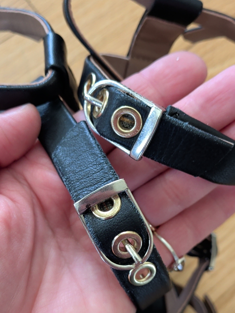 FREE PEOPLE Hart Buckle Flats / Black - Picture 12 of 12